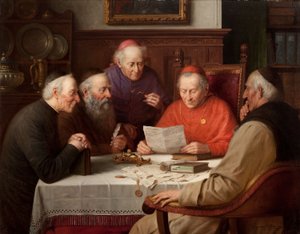 Setkání kardinálů od Josef Wagner Höhenberg